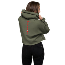 Load image into Gallery viewer, VisiVert//Crop Hoodie