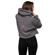 Load image into Gallery viewer, VisiVert//Crop Hoodie