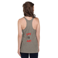 Load image into Gallery viewer, Life Is Art//Women's Racerback Tank