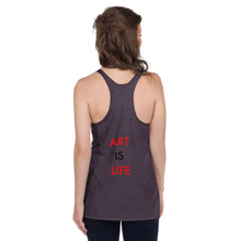 Load image into Gallery viewer, Art Is Life//Women's Racerback Tank