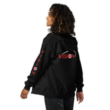 Load image into Gallery viewer, Vision//Unisex heavy blend zip hoodie
