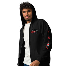 Load image into Gallery viewer, Vision//Unisex heavy blend zip hoodie
