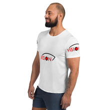 Load image into Gallery viewer, Vision//All-Over Print Men's Athletic T-shirt
