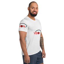 Load image into Gallery viewer, Vision//All-Over Print Men's Athletic T-shirt
