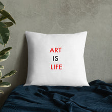 Load image into Gallery viewer, Art Is Life//Premium Pillow
