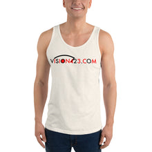 Load image into Gallery viewer, Vision423.com//Unisex Tank Top//Black Logo

