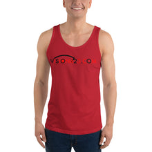 Load image into Gallery viewer, Vision423.com//Unisex Tank Top//Black Logo
