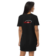 Load image into Gallery viewer, Proud Mother Of The Designer//Organic cotton t-shirt dress
