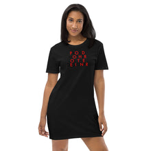 Load image into Gallery viewer, Proud Mother Of The Designer//Organic cotton t-shirt dress
