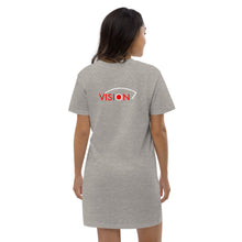 Load image into Gallery viewer, PhotoWrite//Organic cotton t-shirt dress

