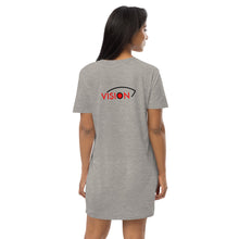 Load image into Gallery viewer, Proud Mother Of The Designer//Organic cotton t-shirt dress
