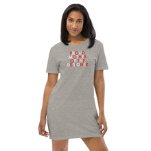 Load image into Gallery viewer, Proud Mother Of The Designer//Organic cotton t-shirt dress
