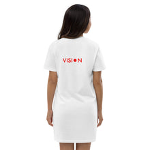 Load image into Gallery viewer, PhotoWrite//Organic cotton t-shirt dress
