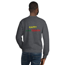 Load image into Gallery viewer, Juneteenth//Unisex Sweatshirt
