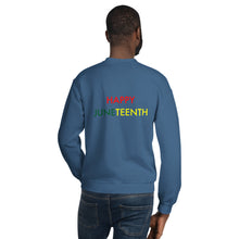 Load image into Gallery viewer, Juneteenth//Unisex Sweatshirt
