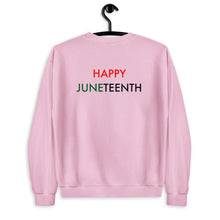 Load image into Gallery viewer, Juneteenth//Unisex Sweatshirt
