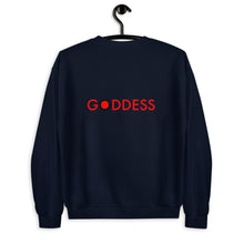 Load image into Gallery viewer, Goddess//Unisex Sweatshirt
