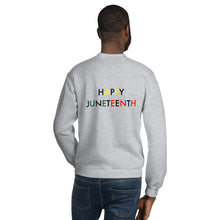 Load image into Gallery viewer, Juneteenth//Unisex Sweatshirt
