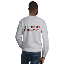 Load image into Gallery viewer, Juneteenth//Unisex Sweatshirt
