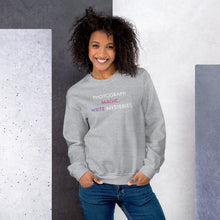 Load image into Gallery viewer, PhotoWrite//Unisex Sweatshirt
