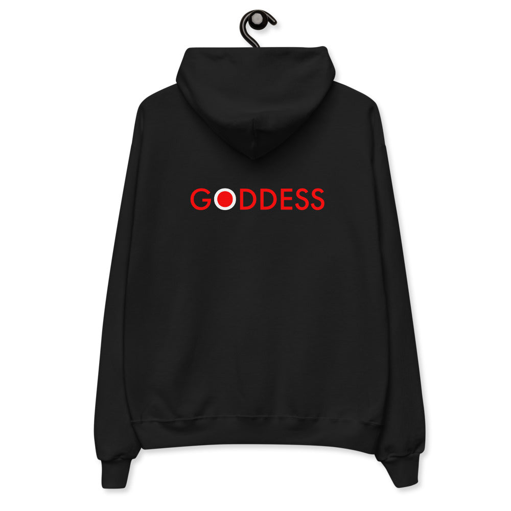 Goddess//Unisex fleece hoodie