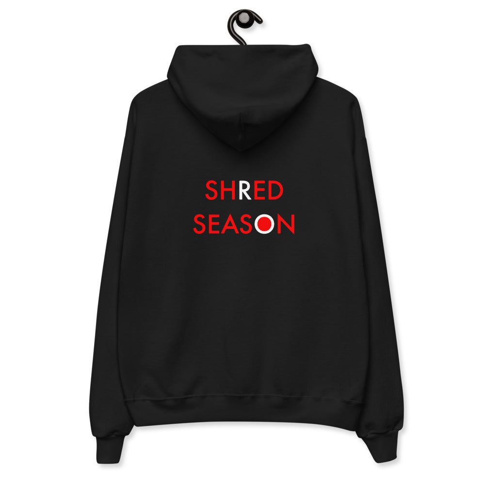 Shred Season//Unisex fleece hoodie