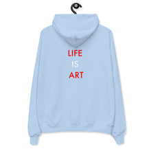 Load image into Gallery viewer, Life Is Art//Unisex fleece hoodie
