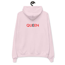 Load image into Gallery viewer, Queen//Unisex fleece hoodie
