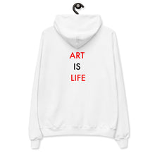 Load image into Gallery viewer, Art Is Life//Unisex fleece hoodie
