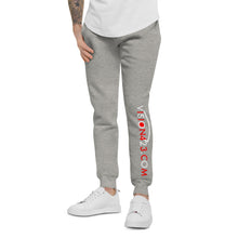 Load image into Gallery viewer, Vision423.com//Unisex Fleece Sweatpants//White Logo
