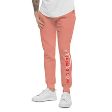 Load image into Gallery viewer, Vision423.com//Unisex Fleece Sweatpants//White Logo
