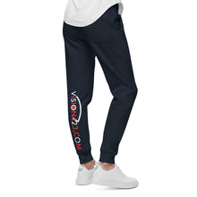 Load image into Gallery viewer, Vision423.com//Unisex Fleece Sweatpants//White Logo

