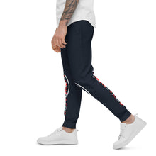 Load image into Gallery viewer, Vision423.com//Unisex Fleece Sweatpants//White Logo

