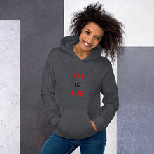 Load image into Gallery viewer, Art Is Life//Unisex Hoodie+
