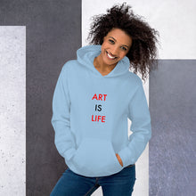Load image into Gallery viewer, Art Is Life//Unisex Hoodie+
