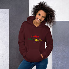 Load image into Gallery viewer, Juneteenth//Unisex Hoodie+
