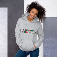 Load image into Gallery viewer, Juneteenth//Unisex Hoodie+
