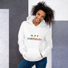 Load image into Gallery viewer, Juneteenth//Unisex Hoodie+
