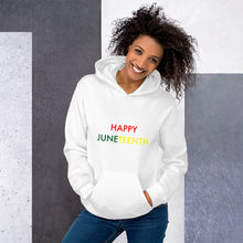 Load image into Gallery viewer, Juneteenth//Unisex Hoodie+
