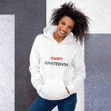 Load image into Gallery viewer, Juneteenth//Unisex Hoodie+
