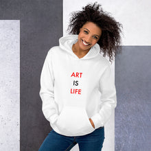 Load image into Gallery viewer, Art Is Life//Unisex Hoodie+

