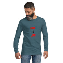Load image into Gallery viewer, Art Is Life//Unisex Long Sleeve Tee

