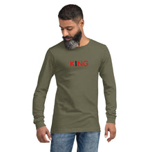 Load image into Gallery viewer, King//Unisex Long Sleeve Tee
