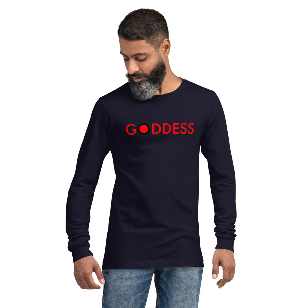 Goddess//Unisex Long Sleeve Tee