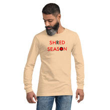 Load image into Gallery viewer, Shred Season//Unisex Long Sleeve Tee
