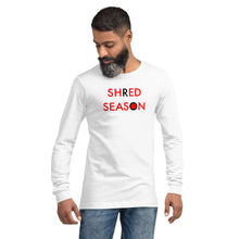 Load image into Gallery viewer, Shred Season//Unisex Long Sleeve Tee
