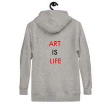 Load image into Gallery viewer, Art Is Life//Unisex Hoodie
