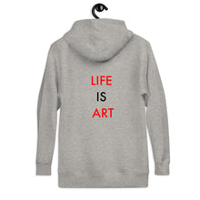 Load image into Gallery viewer, Life Is Art//Unisex Hoodie
