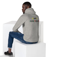 Load image into Gallery viewer, Juneteenth//Unisex Hoodie
