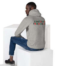 Load image into Gallery viewer, Juneteenth//Unisex Hoodie
